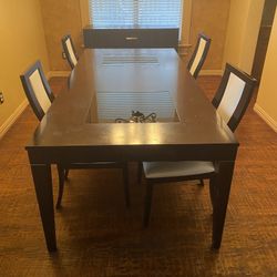 Dining Set With Cabinet 