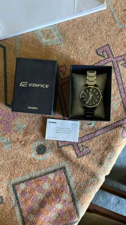 Casio Edifice Stainless Steel Chronograph Date Watch