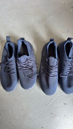 Black Knit Lace-Up Sneakers size 40 and 42