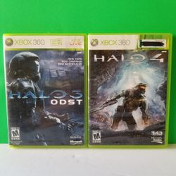 Xbox 360 Halo 3&4 Tested&Working Condition (Available Today)