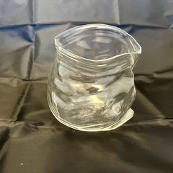 Glass Candy Dish - “Crumpled Bag”