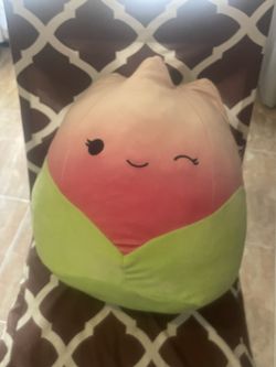 Squishmallows BRIDGIE Large Pink Tulip Soft Plush Spring Flower 