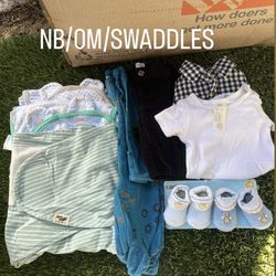New Born Swaddles and Clothes 
