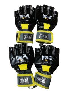 New Everlast Kickboxing Gloves for Men & Women, L/XL, lot of 2 pairs (means total 4 gloves)