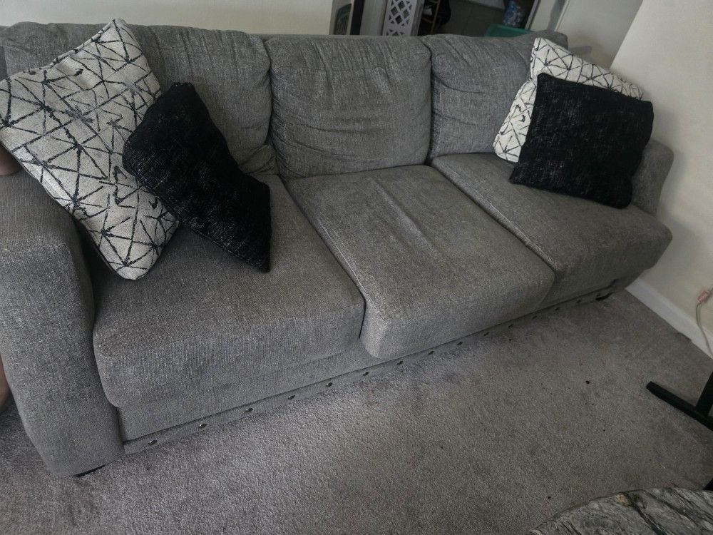 Comfortable BROOKHILL Sofa (Pick Up Only)