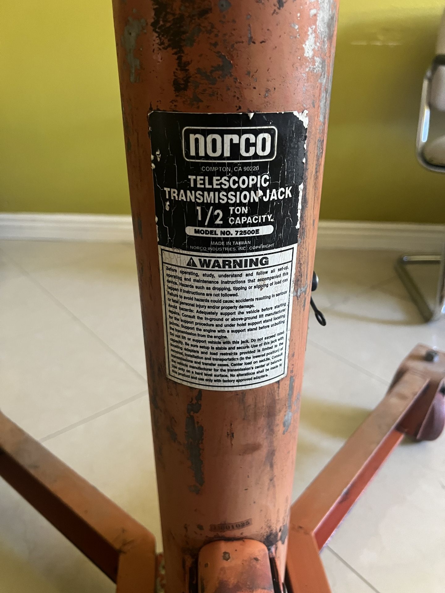 Norco Transmission Jack 