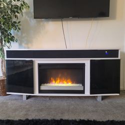 Fireplace TV Stand