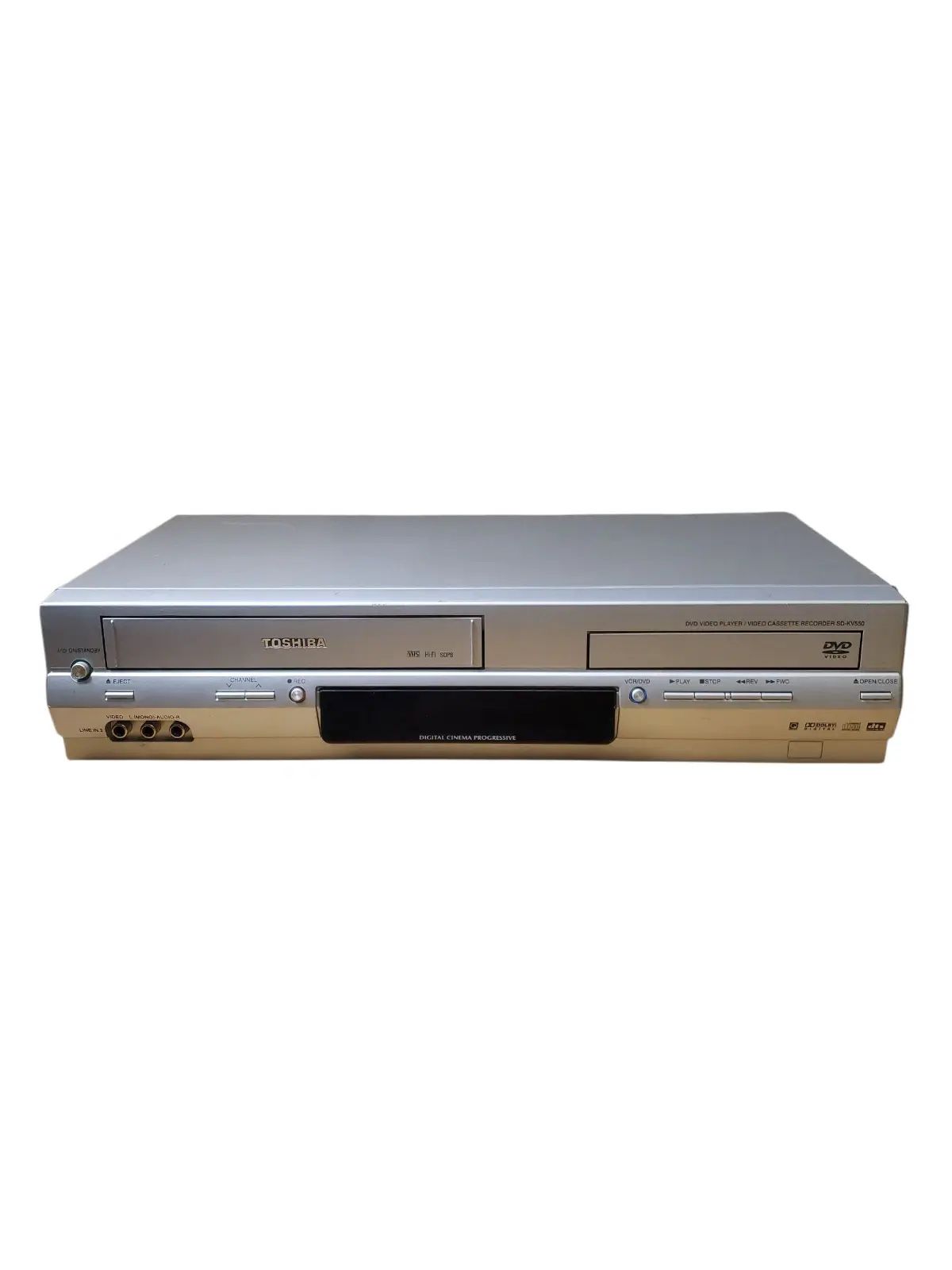 Toshiba SD-KV550SU – DVD/VCR Combo Player & VHS Recorder