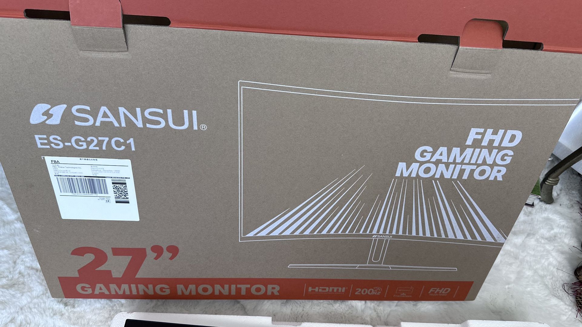 SANSUI Curved Monitor