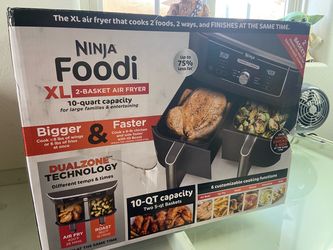 Ninja Foodi XL 2 basket air fryer