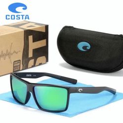 Costa Rinconcito Black Frame Blue Lenses Polarized Fishing