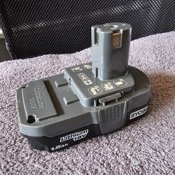RYOBY 18V Lithium-Ion 1.5 Ah Battery