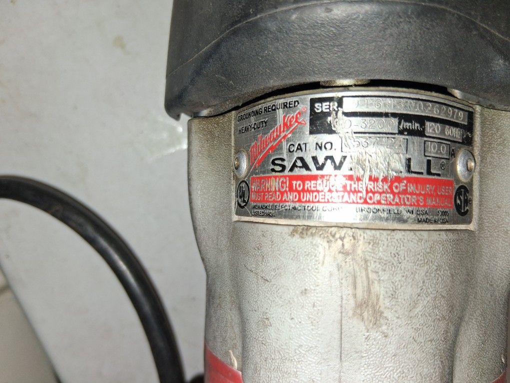 Milwaukee Saw Saw