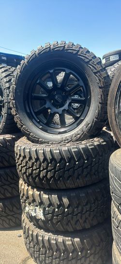 WHEELS BLACK RHINO 20x9 BRAND NEW JEEP