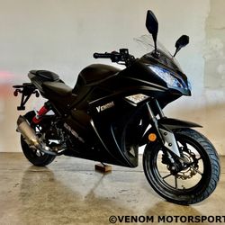Kawasaki Ninja Clone 200cc Automatic Motorcycle Street Legal