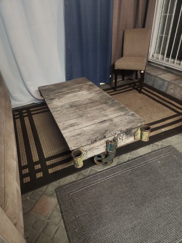 Coffee Table Antique Untouched Over Decades.