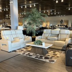 Power Sofa And Loveseat