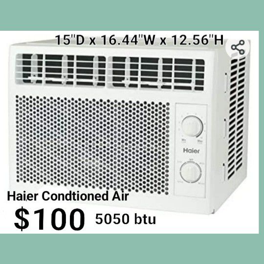 New Haier Conditioner Air 5050BTU 