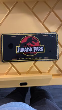 Jurassic Park License Plate