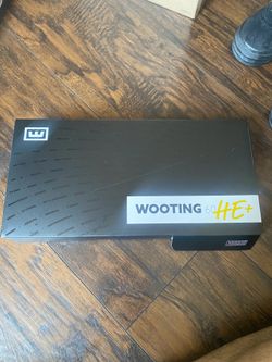 Wooting 60he+ with key caps OBO