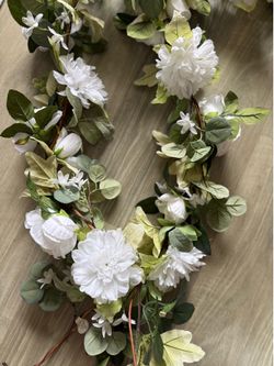 Realistic looking fake flowers decoration