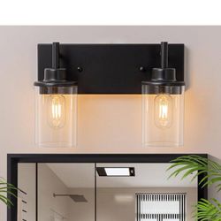 NEW BLACK Bathroom Lighting Fixtures 