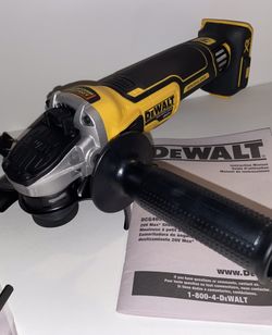 NEW Dewalt Cordless Angle Grinder with 20V 5Ah Battery and charger