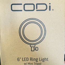 Codi Led Light Ring With Mini Tripod 