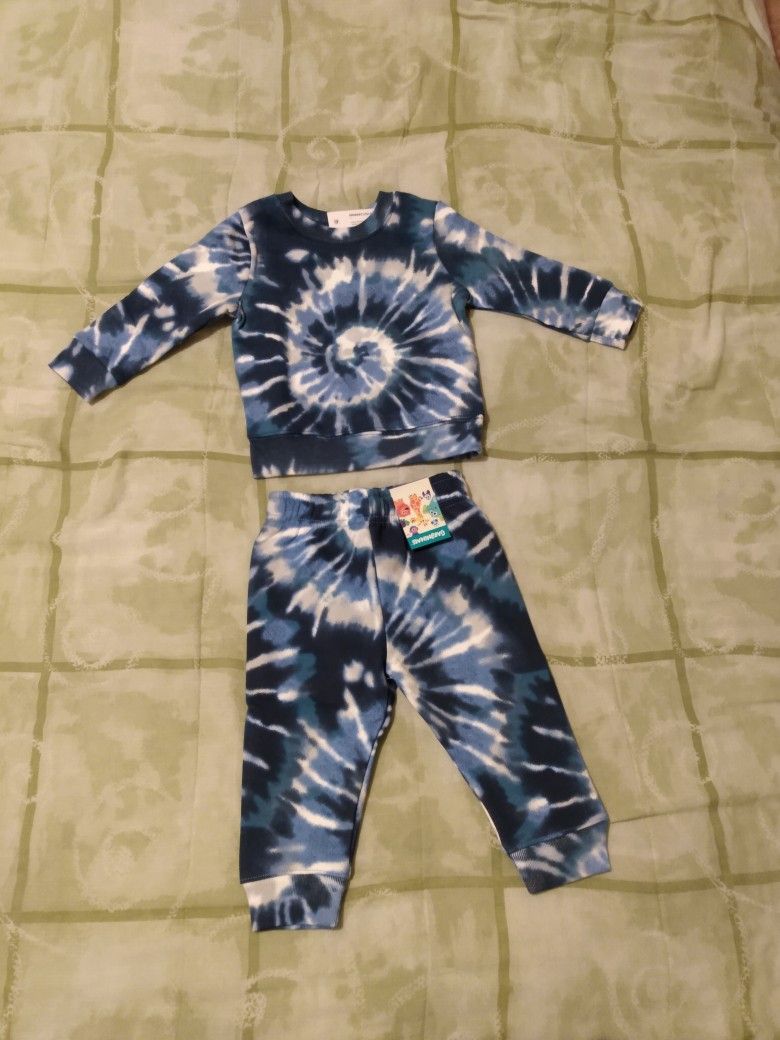 Tie Dye Fleece Set