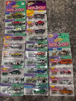 Diecast Johnnie Lightning Monopoly Cars