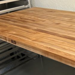 Brand New-MOVING SALE!!!!!  Thick John Boos Maple Wood Top Work Table