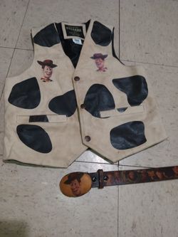 Woody Vest And Belt