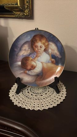 Limited Edition Plate:  Hush-A-Bye.  Artist:  Mago