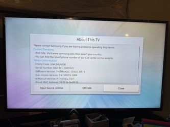 43-Inch Samsung 4K Ultra HD Smart TV