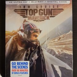 Top Gun Maverick 4K Blu-ray Steelbook 