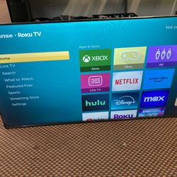 58” Roku Smart Tv Hisense BRand New