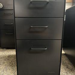 Poppin Stow 3-Drawer File Cabinet