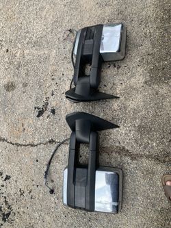 2015 Chevy Silverado Tow mirrors
