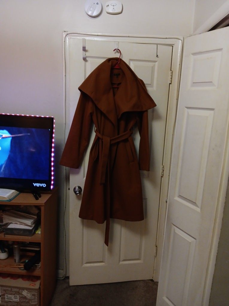 Ladies Long Peacoat
