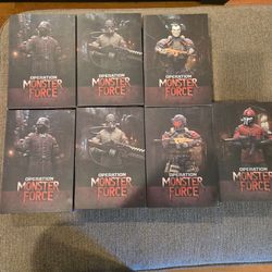 Operation Monster Force action figures