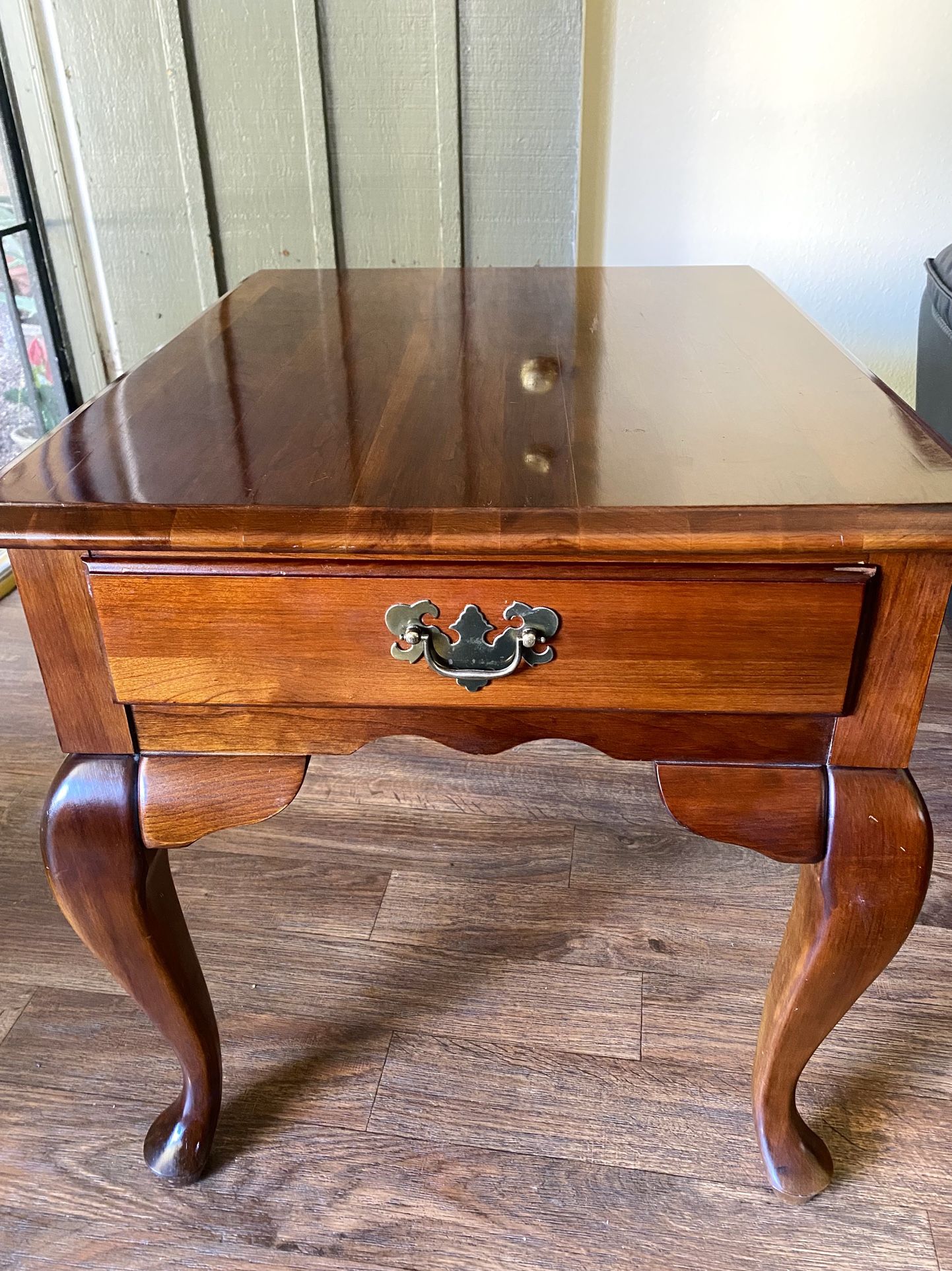 Antique Mahogany Side Table 20th Century 