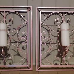 Wall Sconces Set. 