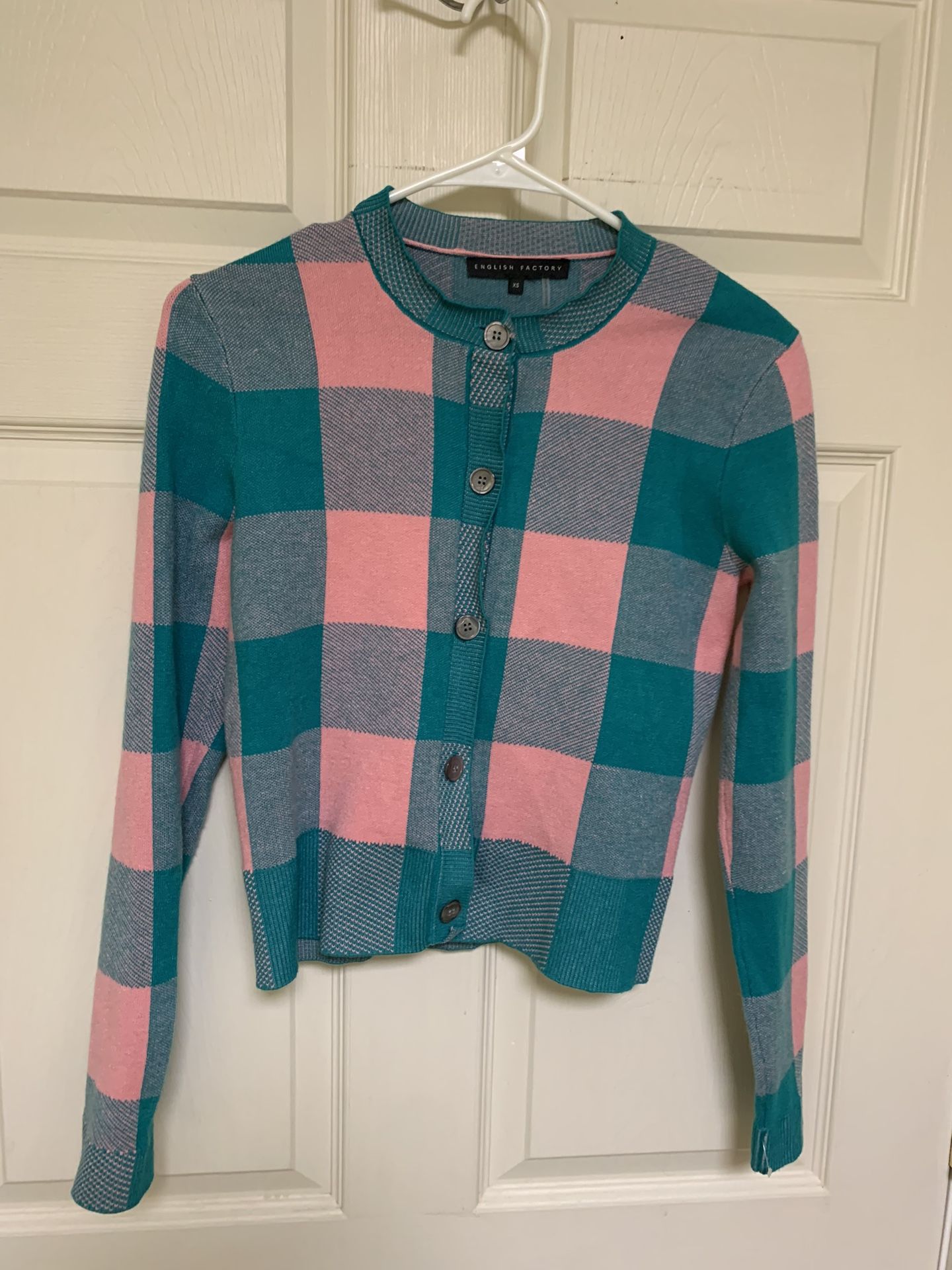 English factory cardigan women’s