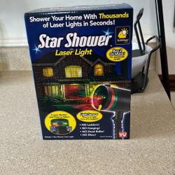 Star Shower Laser Light Unopened