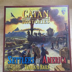 Catan Histories: Settlers Of America, Trails To Rails Game