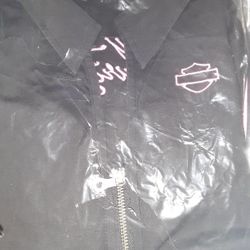 Offical Harley Zip Up Shirt For Women