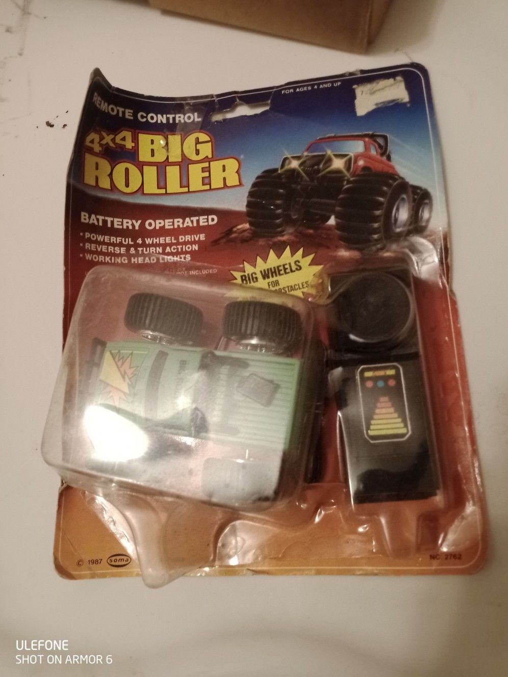 Big roller remote control 4*4 1987