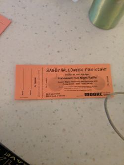 One Ticket Halloween Fun Night Tickets For Bagby Elementary School 