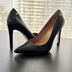 Calvin Klein Black Heels, Womens Size 7.5