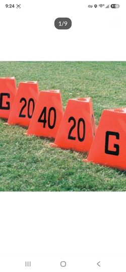 Football Stackable Sideline Markers
